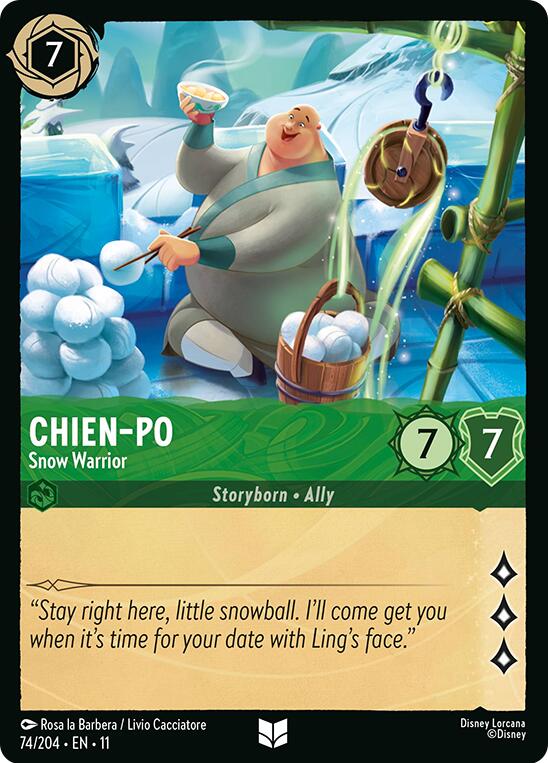Chien-Po - Snow Warrior (74/204) [Winterspell] | L.A. Mood Comics and Games