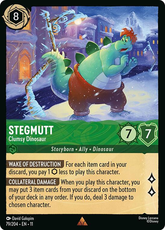 Stegmutt - Clumsy Dinosaur (79/204) [Winterspell] | L.A. Mood Comics and Games