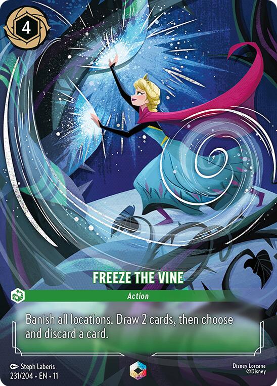 Freeze the Vine (Enchanted) (231/204) [Winterspell] | L.A. Mood Comics and Games