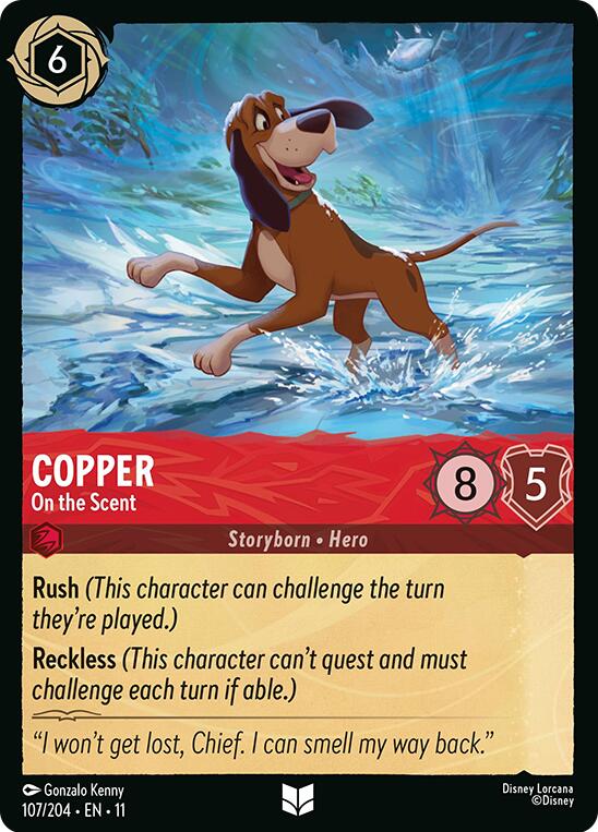 Copper - On the Scent (107/204) [Winterspell] | L.A. Mood Comics and Games