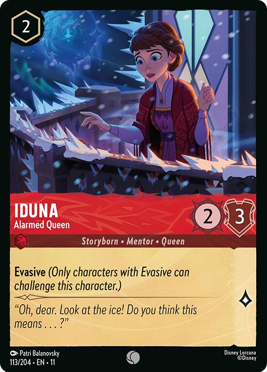 Iduna - Alarmed Queen (113/204) [Winterspell] | L.A. Mood Comics and Games