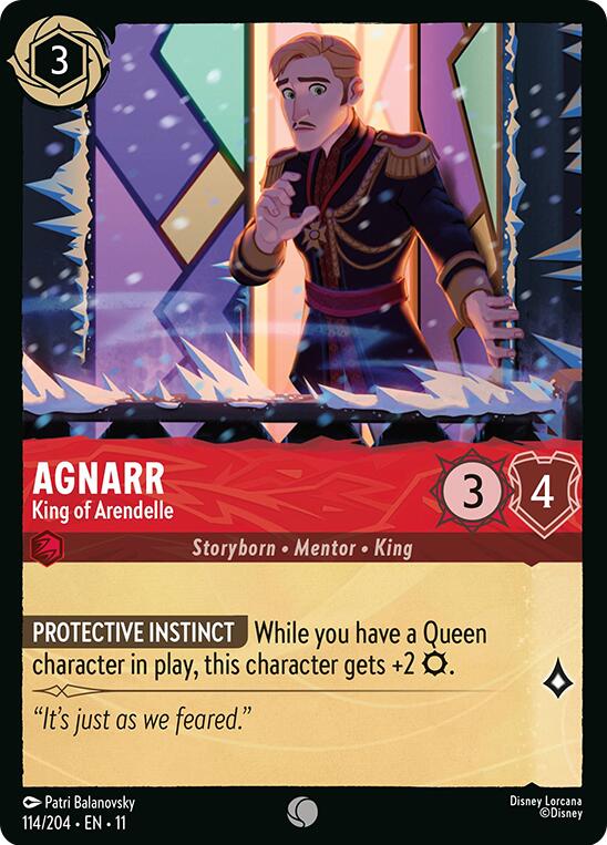 Agnarr - King of Arendelle (114/204) [Winterspell] | L.A. Mood Comics and Games
