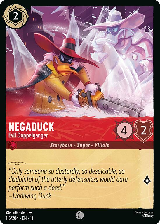 Negaduck - Evil Doppelganger (115/204) [Winterspell] | L.A. Mood Comics and Games
