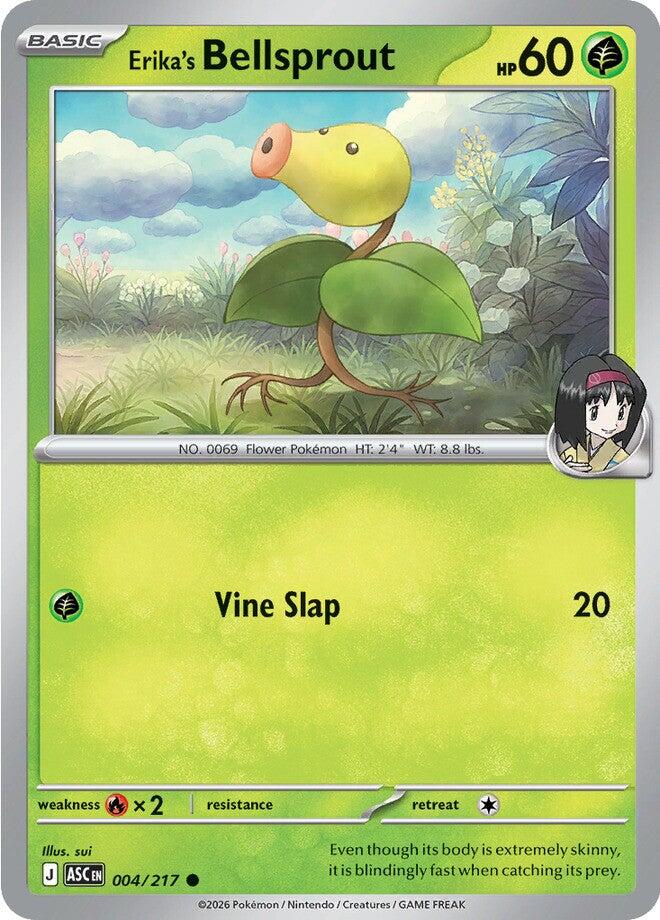 Erika's Bellsprout (004/217) [Mega Evolution: Ascended Heroes] | L.A. Mood Comics and Games