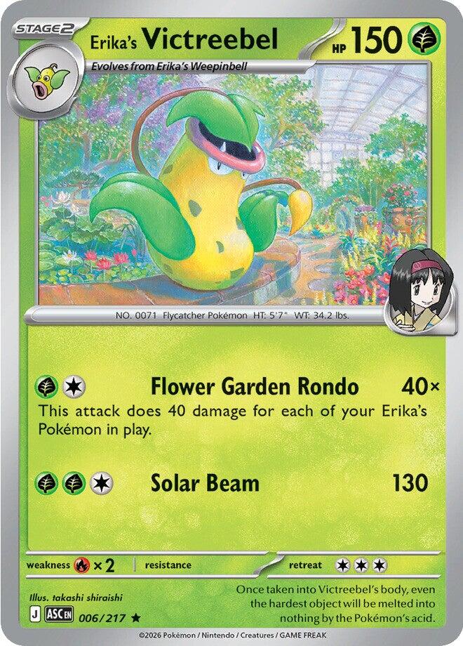Erika's Victreebel (006/217) [Mega Evolution: Ascended Heroes] | L.A. Mood Comics and Games