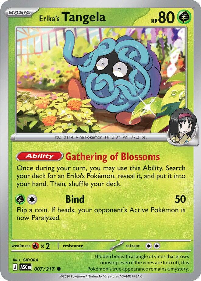 Erika's Tangela (007/217) [Mega Evolution: Ascended Heroes] | L.A. Mood Comics and Games