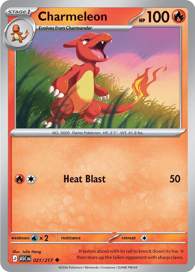 Charmeleon (021/217) [Mega Evolution: Ascended Heroes] | L.A. Mood Comics and Games