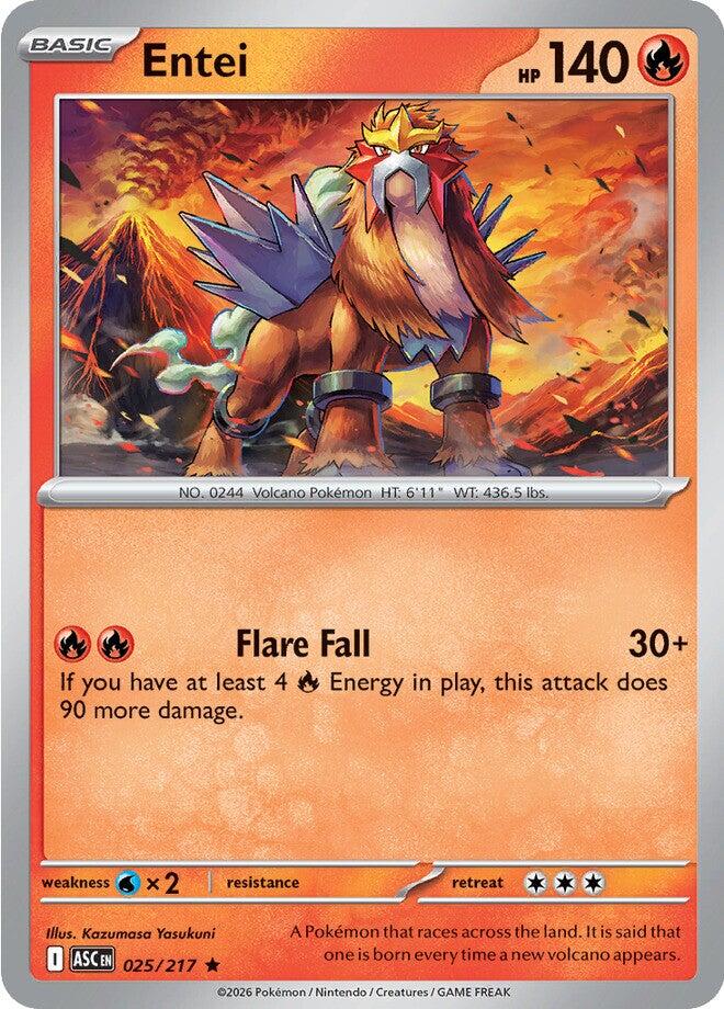 Entei (025/217) [Mega Evolution: Ascended Heroes] | L.A. Mood Comics and Games