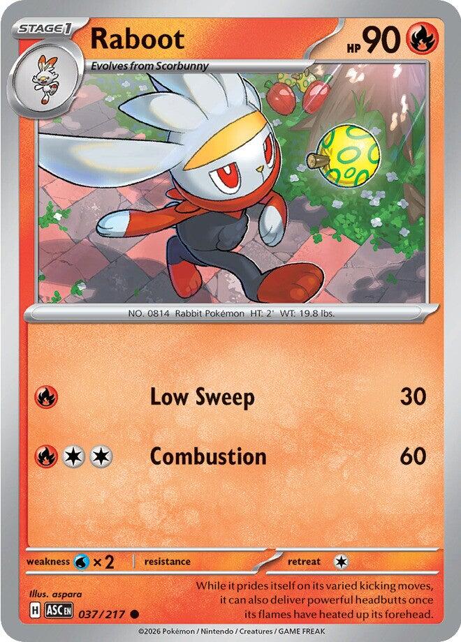 Raboot (037/217) [Mega Evolution: Ascended Heroes] | L.A. Mood Comics and Games