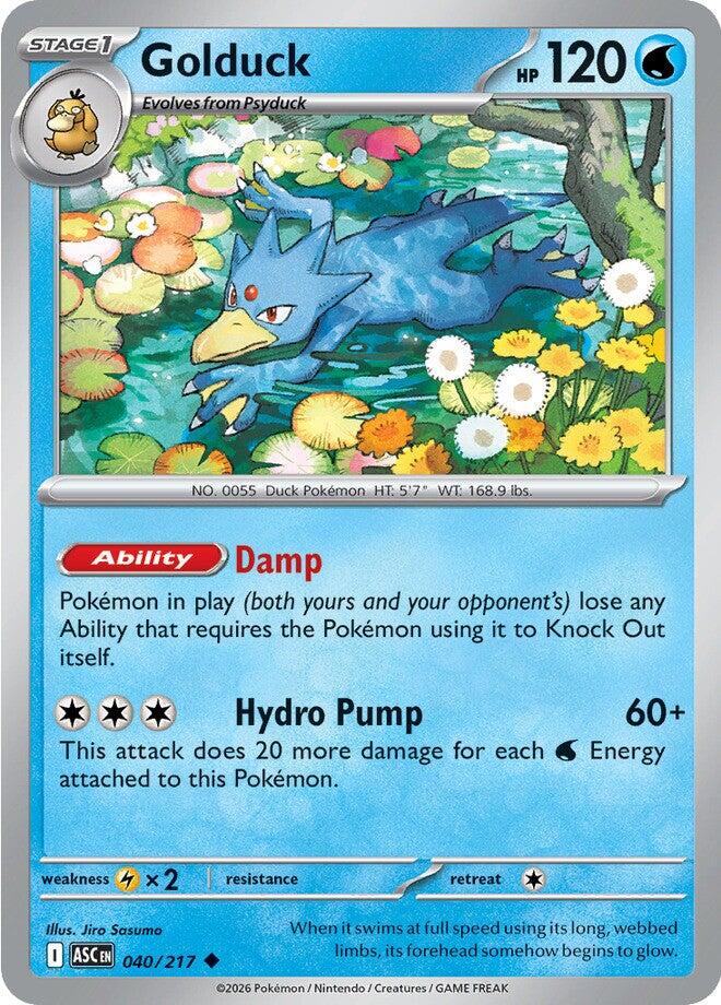 Golduck (040/217) [Mega Evolution: Ascended Heroes] | L.A. Mood Comics and Games