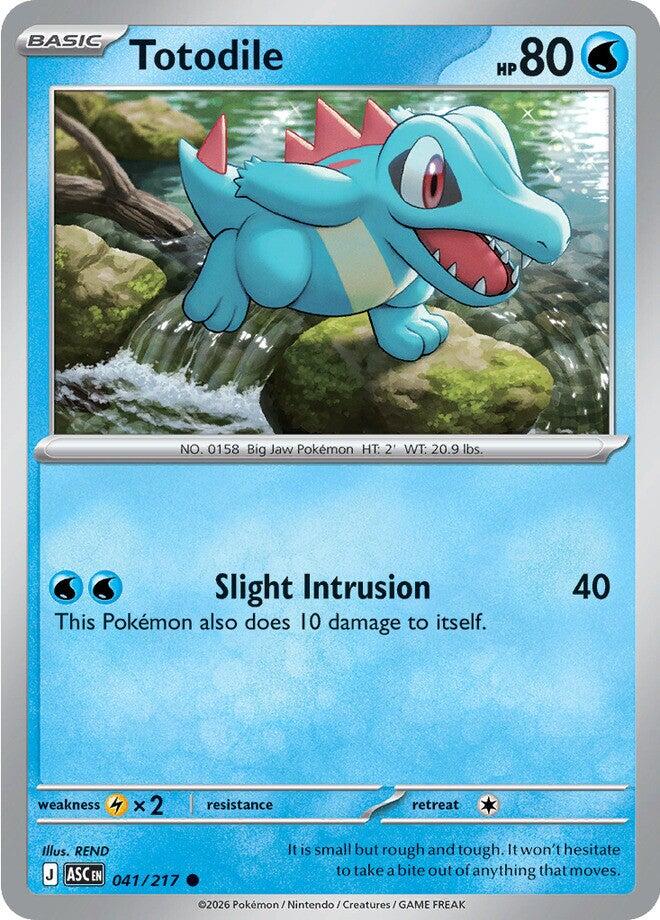 Totodile (041/217) [Mega Evolution: Ascended Heroes] | L.A. Mood Comics and Games