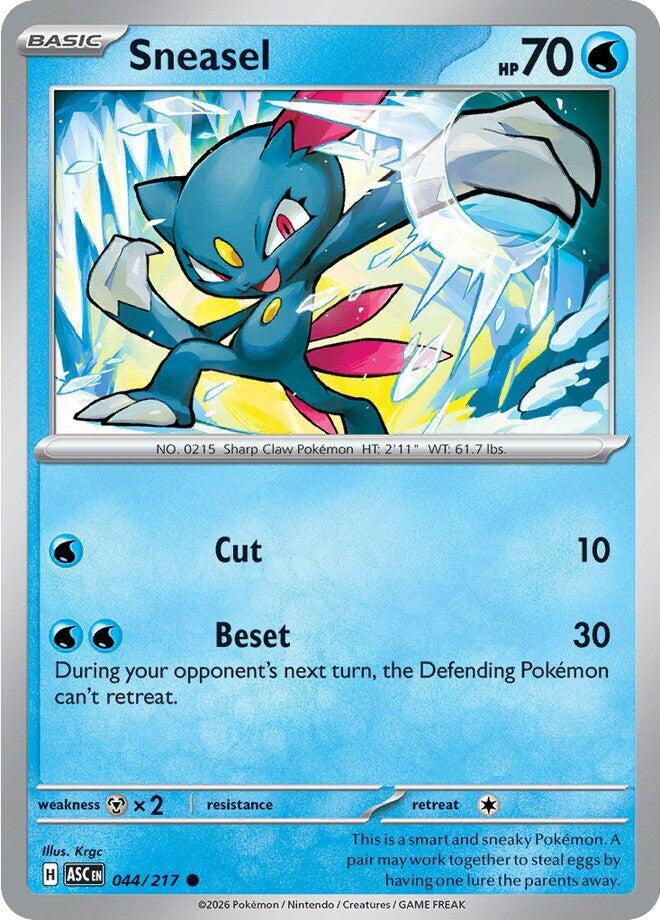 Sneasel (044/217) [Mega Evolution: Ascended Heroes] | L.A. Mood Comics and Games