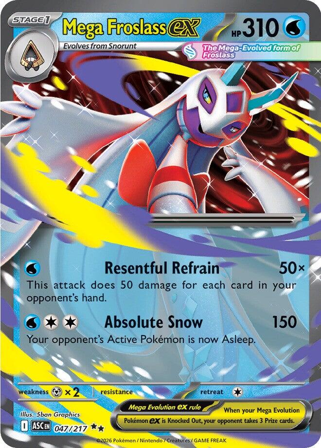 Mega Froslass ex (047/217) [Mega Evolution: Ascended Heroes] | L.A. Mood Comics and Games