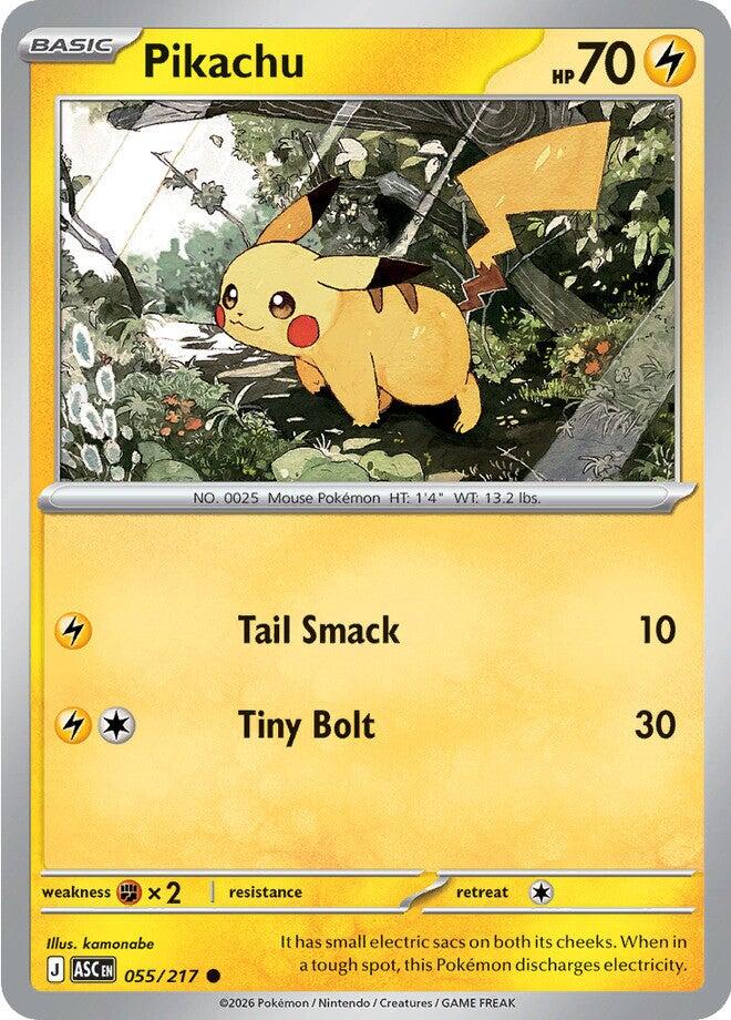 Pikachu (055/217) [Mega Evolution: Ascended Heroes] | L.A. Mood Comics and Games