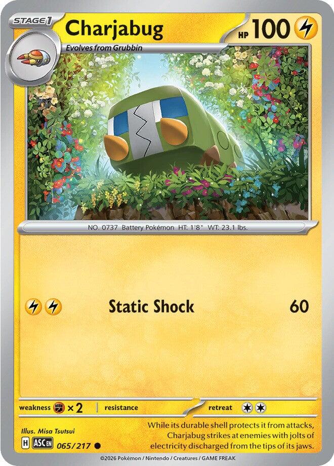 Charjabug (065/217) [Mega Evolution: Ascended Heroes] | L.A. Mood Comics and Games