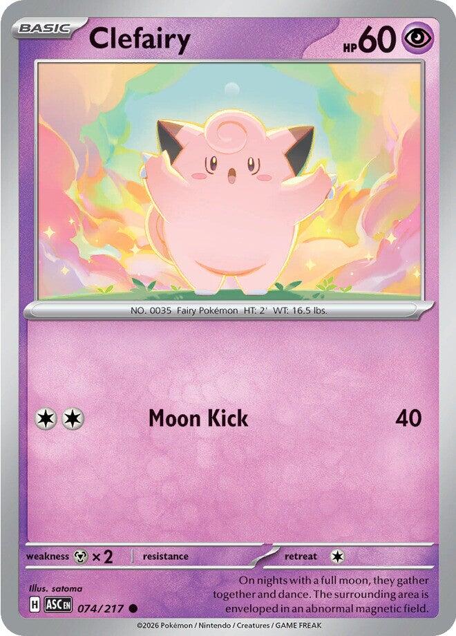 Clefairy (074/217) [Mega Evolution: Ascended Heroes] | L.A. Mood Comics and Games