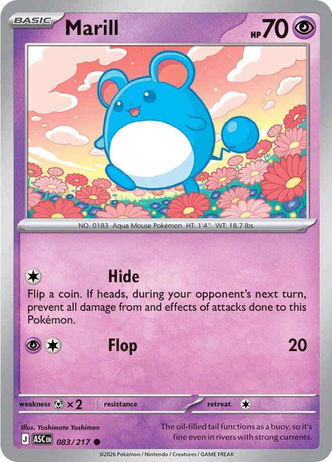 Marill (083/217) [Mega Evolution: Ascended Heroes] | L.A. Mood Comics and Games