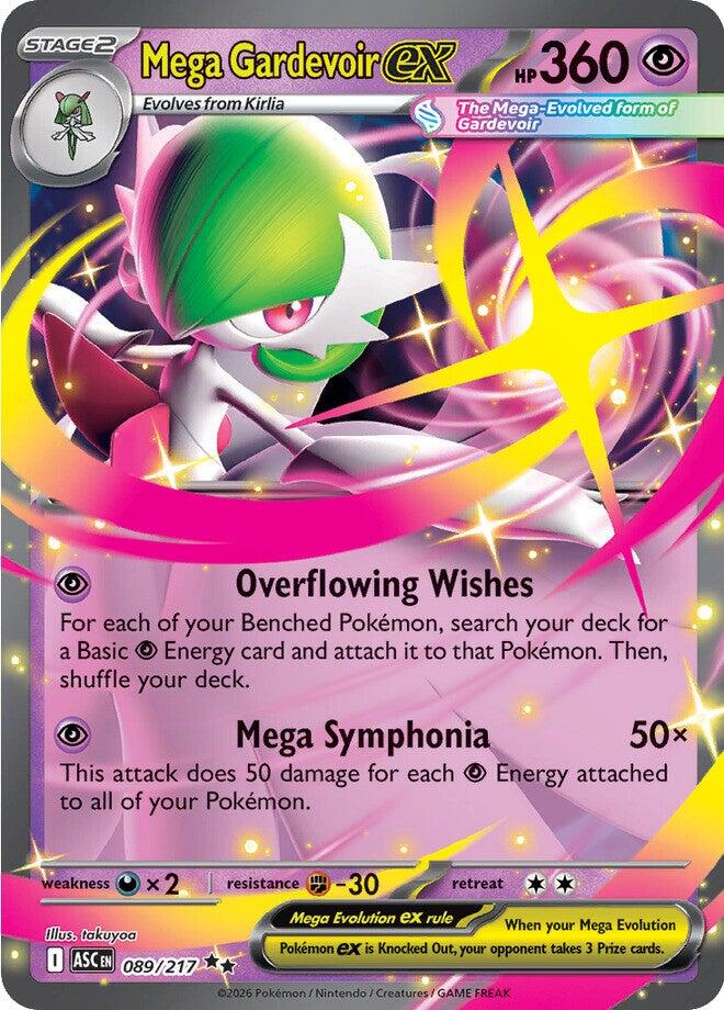 Mega Gardevoir ex (089/217) [Mega Evolution: Ascended Heroes] | L.A. Mood Comics and Games