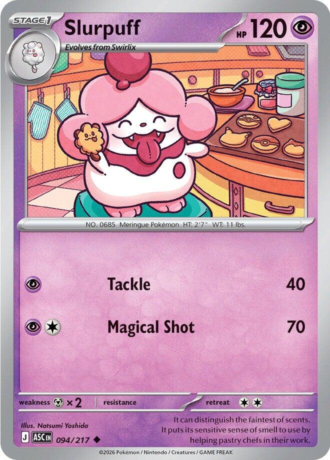 Slurpuff (094/217) [Mega Evolution: Ascended Heroes] | L.A. Mood Comics and Games