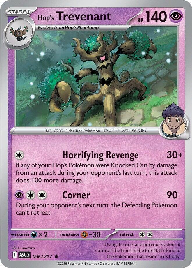 Hop's Trevenant (096/217) [Mega Evolution: Ascended Heroes] | L.A. Mood Comics and Games