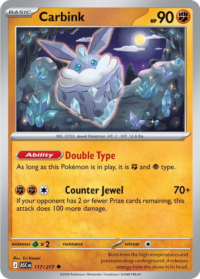 Carbink (117/217) [Mega Evolution: Ascended Heroes] | L.A. Mood Comics and Games