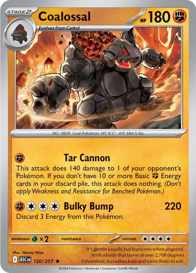 Coalossal (120/217) [Mega Evolution: Ascended Heroes] | L.A. Mood Comics and Games