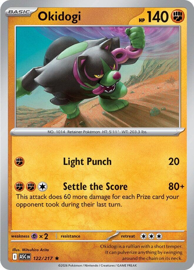 Okidogi (122/217) [Mega Evolution: Ascended Heroes] | L.A. Mood Comics and Games