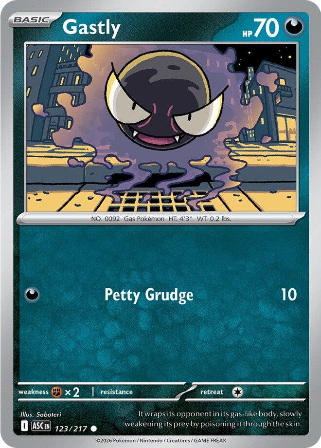 Gastly (123/217) [Mega Evolution: Ascended Heroes] | L.A. Mood Comics and Games