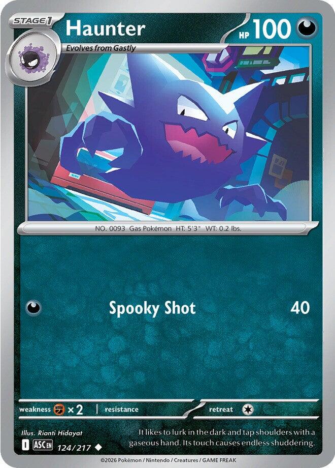 Haunter (124/217) [Mega Evolution: Ascended Heroes] | L.A. Mood Comics and Games