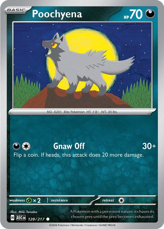 Poochyena (128/217) [Mega Evolution: Ascended Heroes] | L.A. Mood Comics and Games