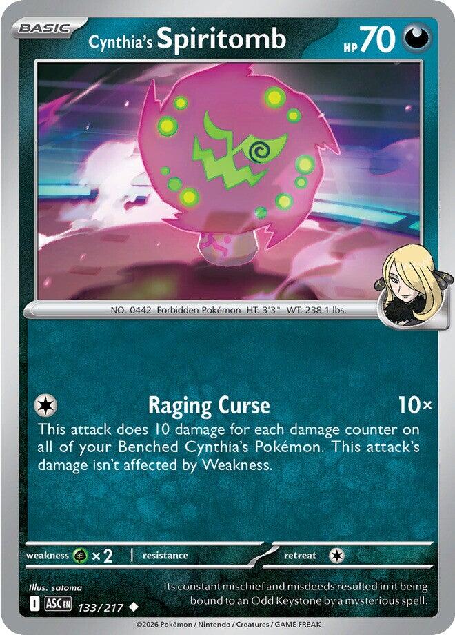 Cynthia's Spiritomb (133/217) [Mega Evolution: Ascended Heroes] | L.A. Mood Comics and Games
