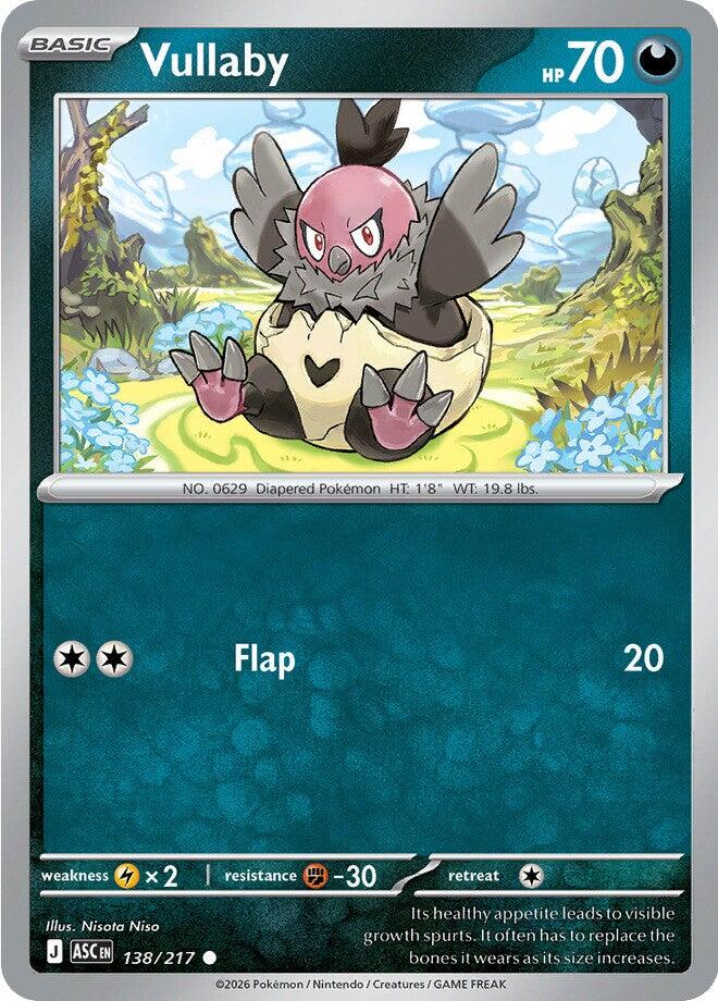 Vullaby (138/217) [Mega Evolution: Ascended Heroes] | L.A. Mood Comics and Games