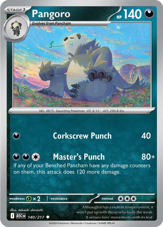 Pangoro (140/217) [Mega Evolution: Ascended Heroes] | L.A. Mood Comics and Games