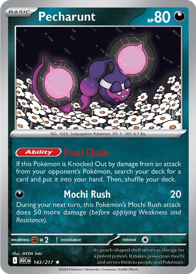 Pecharunt (143/217) [Mega Evolution: Ascended Heroes] | L.A. Mood Comics and Games