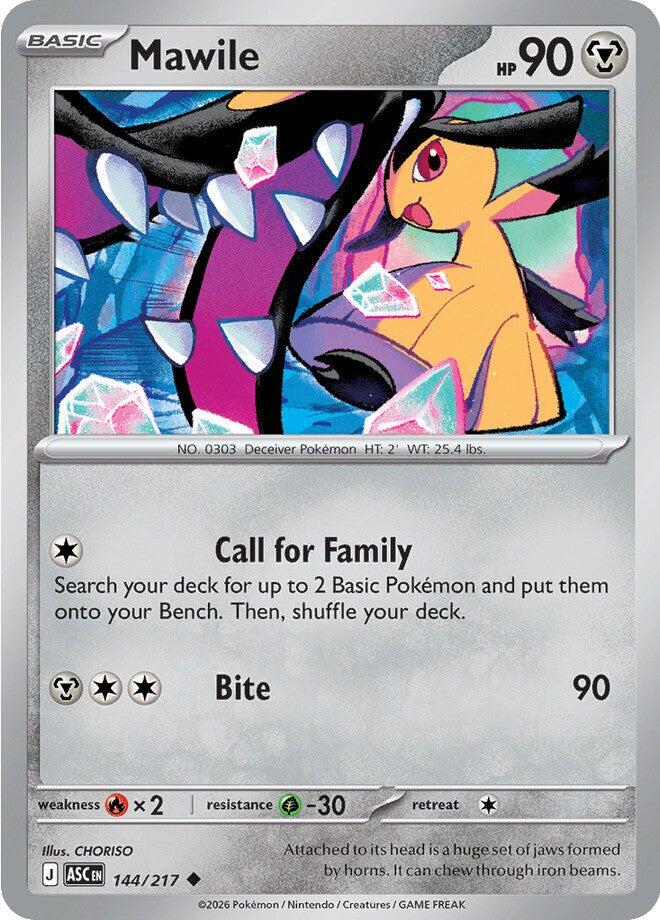 Mawile (144/217) [Mega Evolution: Ascended Heroes] | L.A. Mood Comics and Games