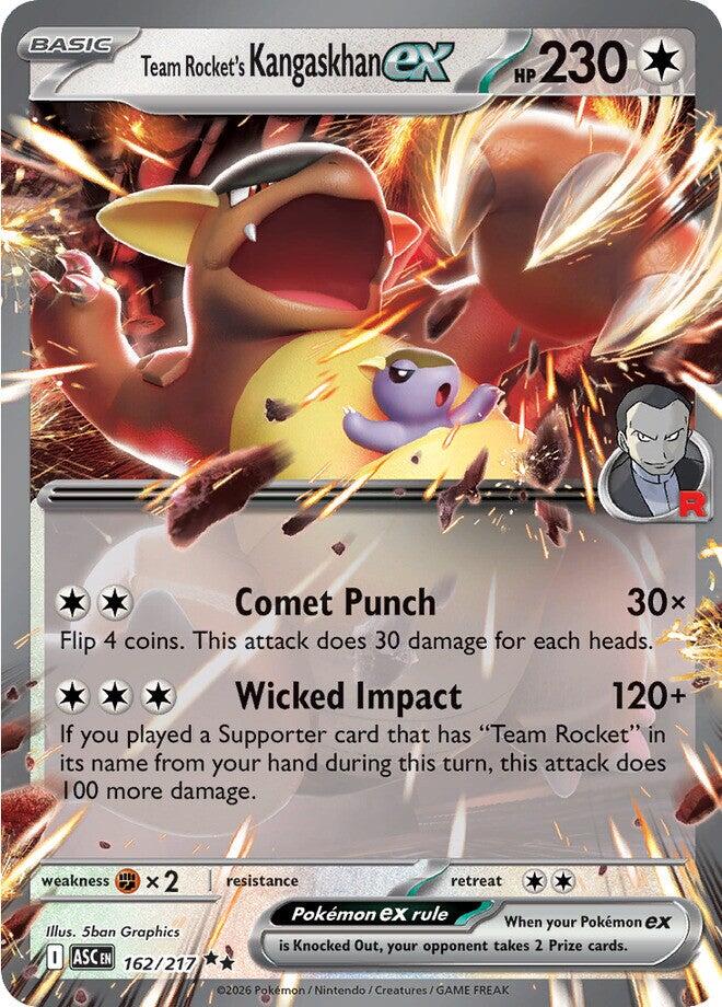 Team Rocket's Kangaskhan ex (162/217) [Mega Evolution: Ascended Heroes] | L.A. Mood Comics and Games