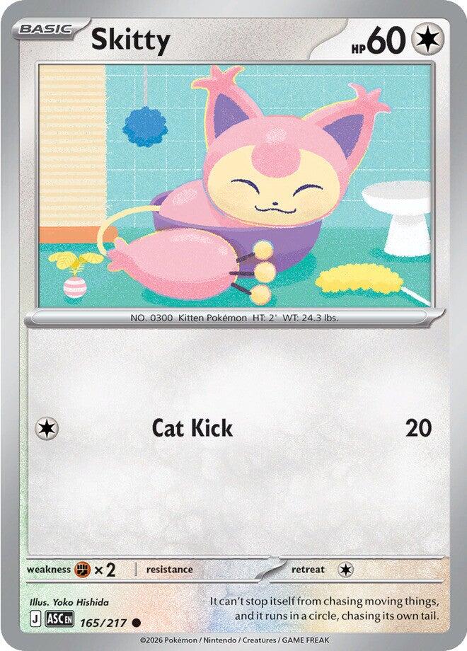 Skitty (165/217) [Mega Evolution: Ascended Heroes] | L.A. Mood Comics and Games