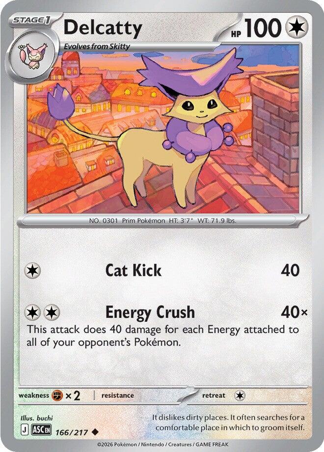 Delcatty (166/217) [Mega Evolution: Ascended Heroes] | L.A. Mood Comics and Games