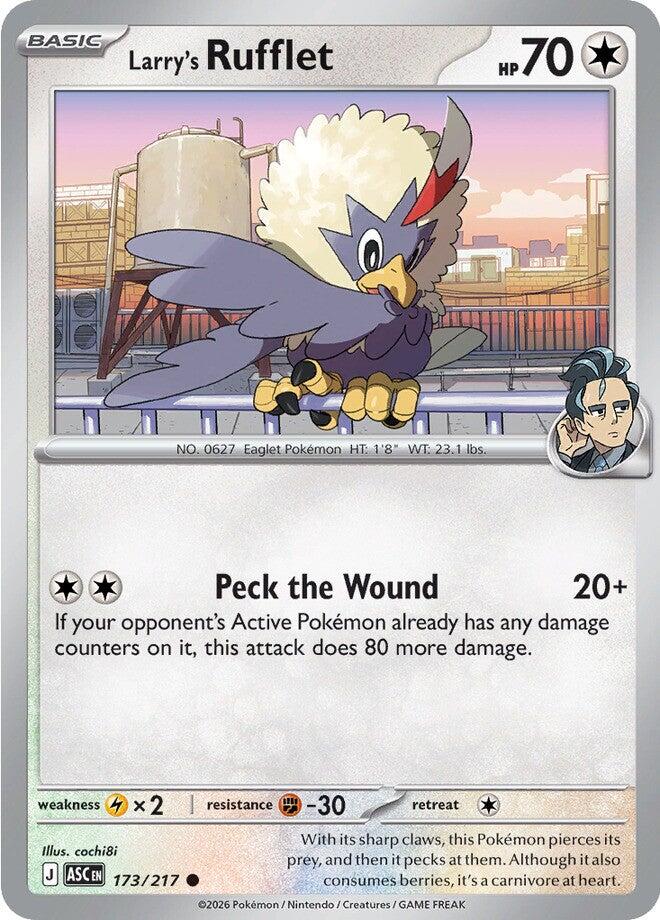 Larry's Rufflet (173/217) [Mega Evolution: Ascended Heroes] | L.A. Mood Comics and Games