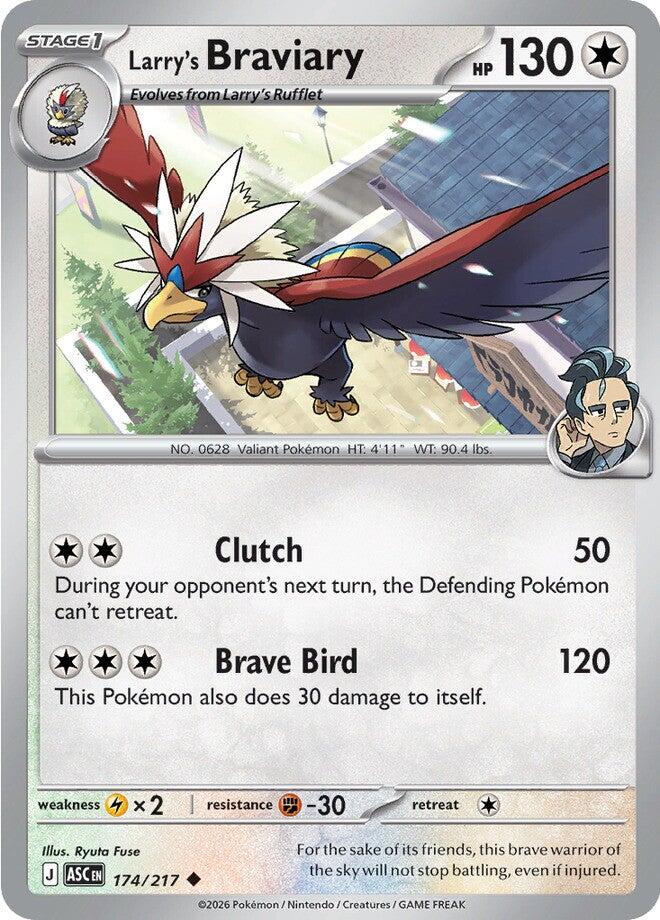 Larry's Braviary (174/217) [Mega Evolution: Ascended Heroes] | L.A. Mood Comics and Games