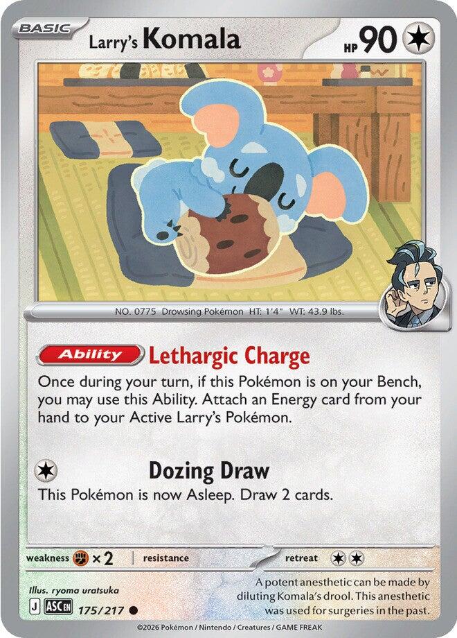 Larry's Komala (175/217) [Mega Evolution: Ascended Heroes] | L.A. Mood Comics and Games