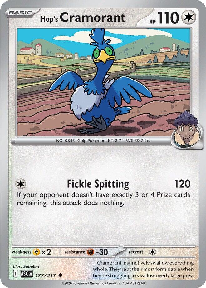Hop's Cramorant (177/217) [Mega Evolution: Ascended Heroes] | L.A. Mood Comics and Games
