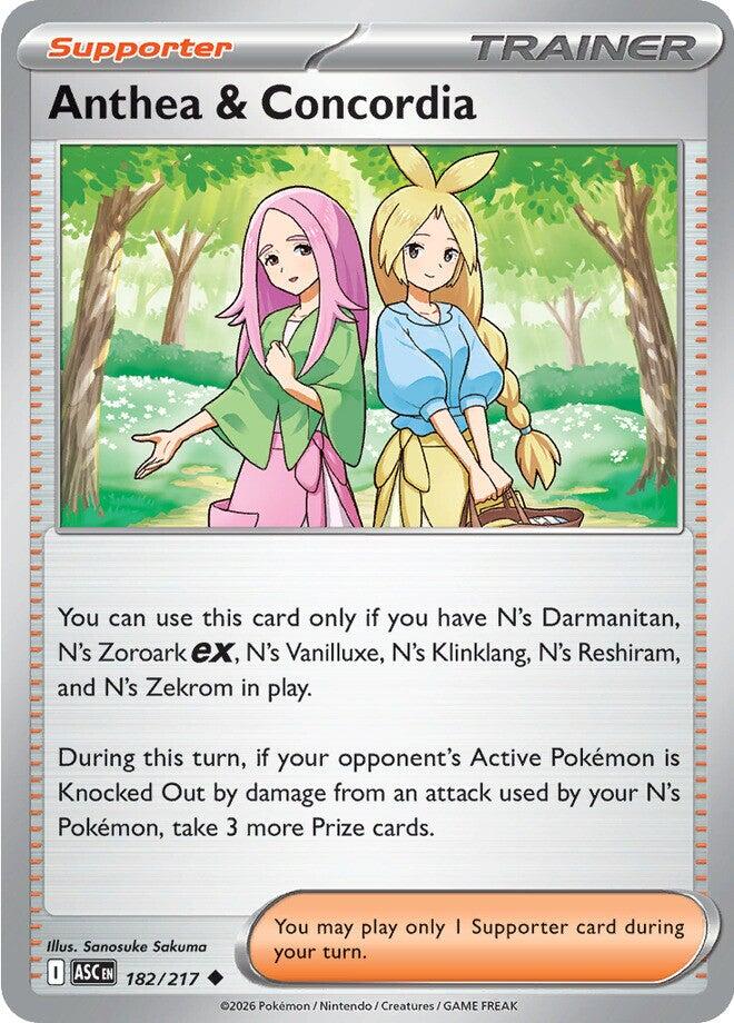 Anthea & Concordia (182/217) [Mega Evolution: Ascended Heroes] | L.A. Mood Comics and Games