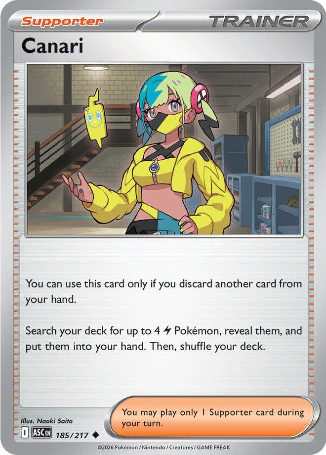 Canari (185/217) [Mega Evolution: Ascended Heroes] | L.A. Mood Comics and Games