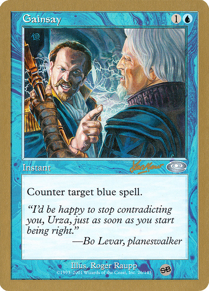 Gainsay (Sim Han How) (SB) [World Championship Decks 2002] | L.A. Mood Comics and Games