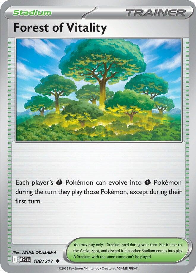 Forest of Vitality (188/217) [Mega Evolution: Ascended Heroes] | L.A. Mood Comics and Games