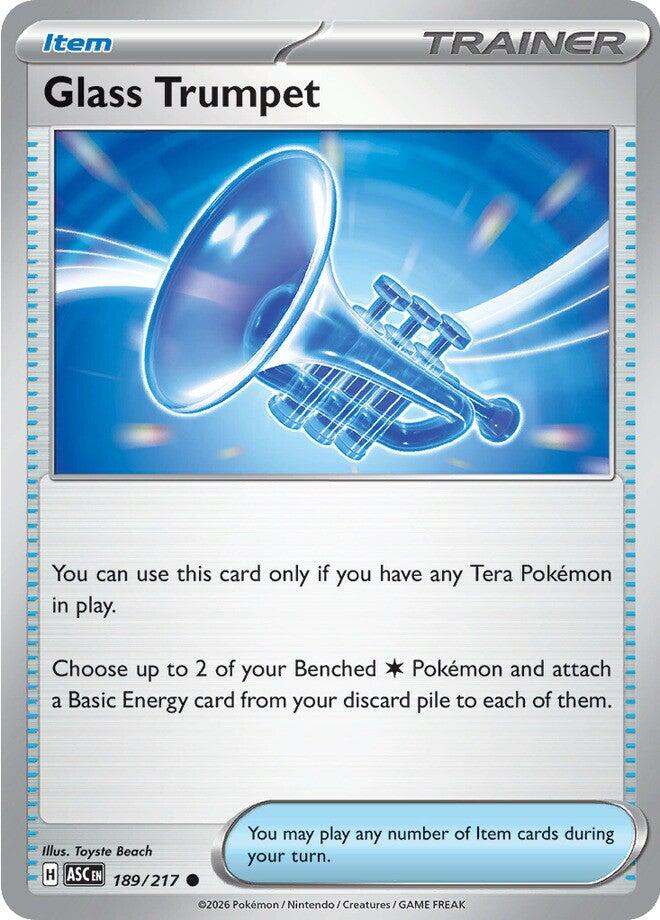Glass Trumpet (189/217) [Mega Evolution: Ascended Heroes] | L.A. Mood Comics and Games