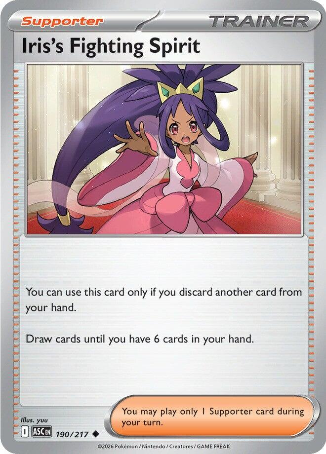 Iris's Fighting Spirit (190/217) [Mega Evolution: Ascended Heroes] | L.A. Mood Comics and Games