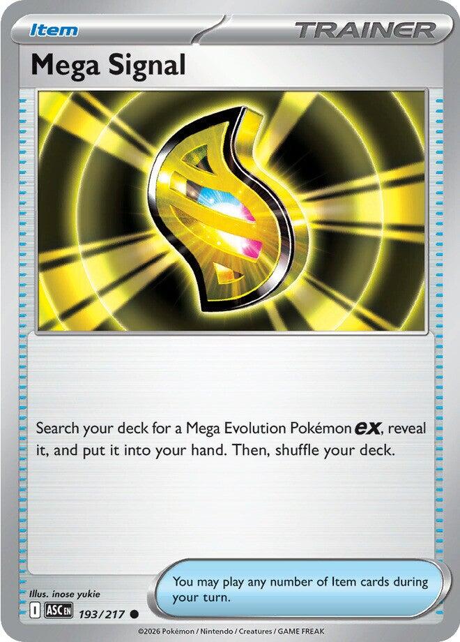 Mega Signal (193/217) [Mega Evolution: Ascended Heroes] | L.A. Mood Comics and Games