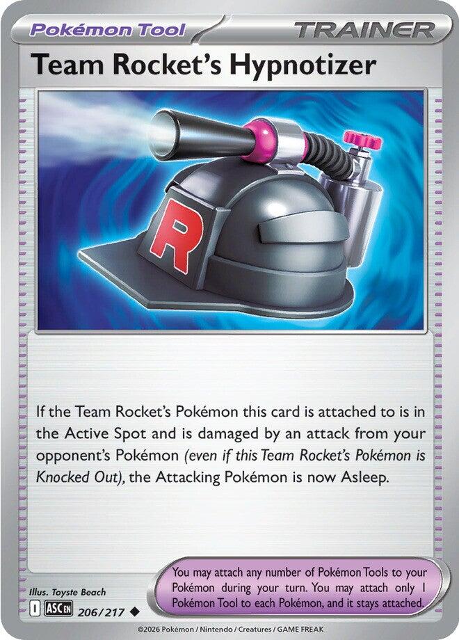 Team Rocket's Hypnotizer (206/217) [Mega Evolution: Ascended Heroes] | L.A. Mood Comics and Games